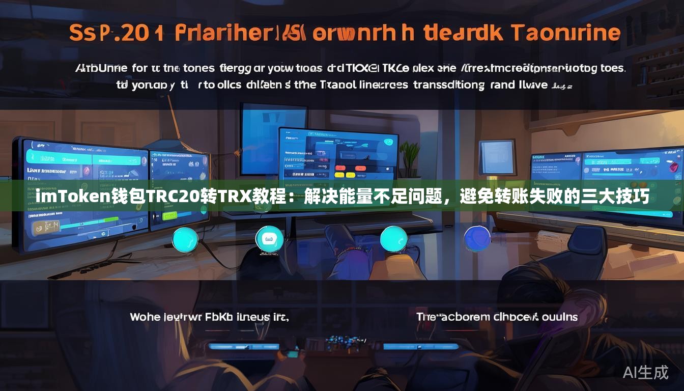 imToken钱包TRC20转TRX教程：解决能量不足问题，避免转账失败的三大技巧