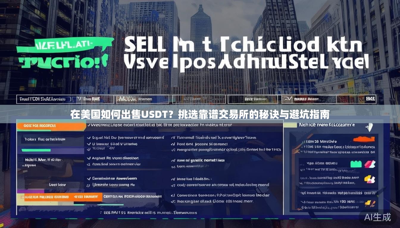 在美国如何出售USDT？挑选靠谱交易所的秘诀与避坑指南