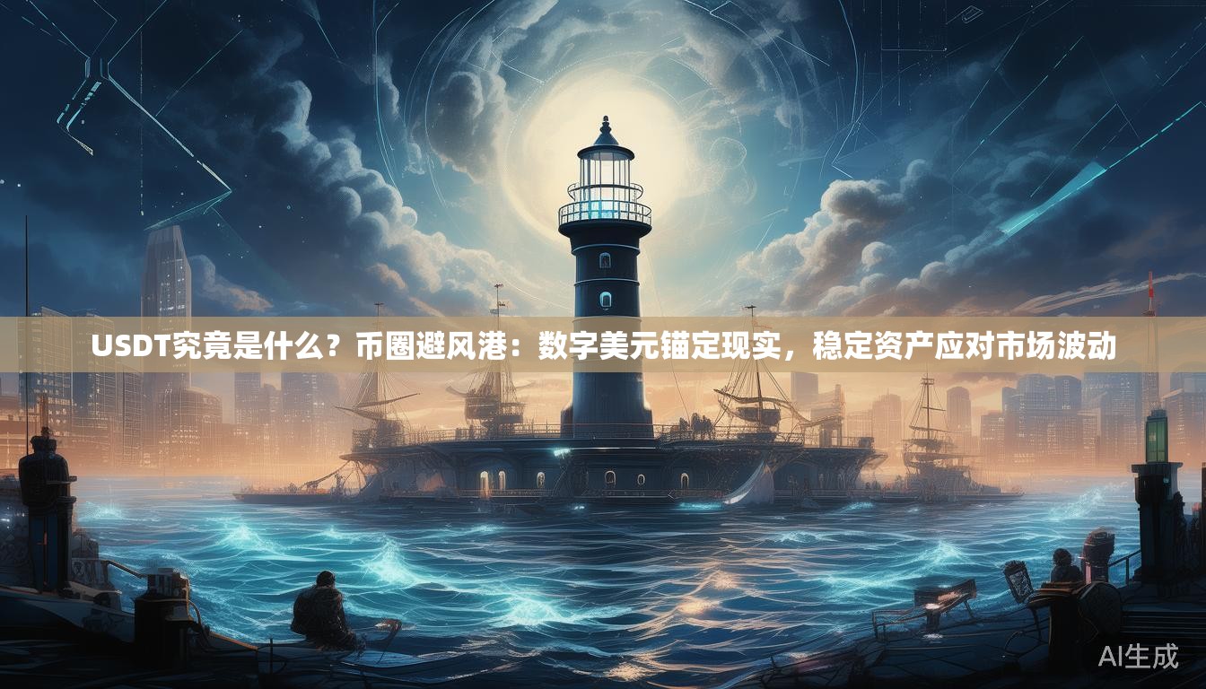 USDT究竟是什么？币圈避风港：数字美元锚定现实，稳定资产应对市场波动
