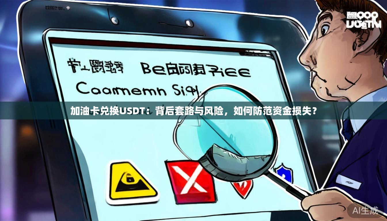 加油卡兑换USDT：背后套路与风险，如何防范资金损失？