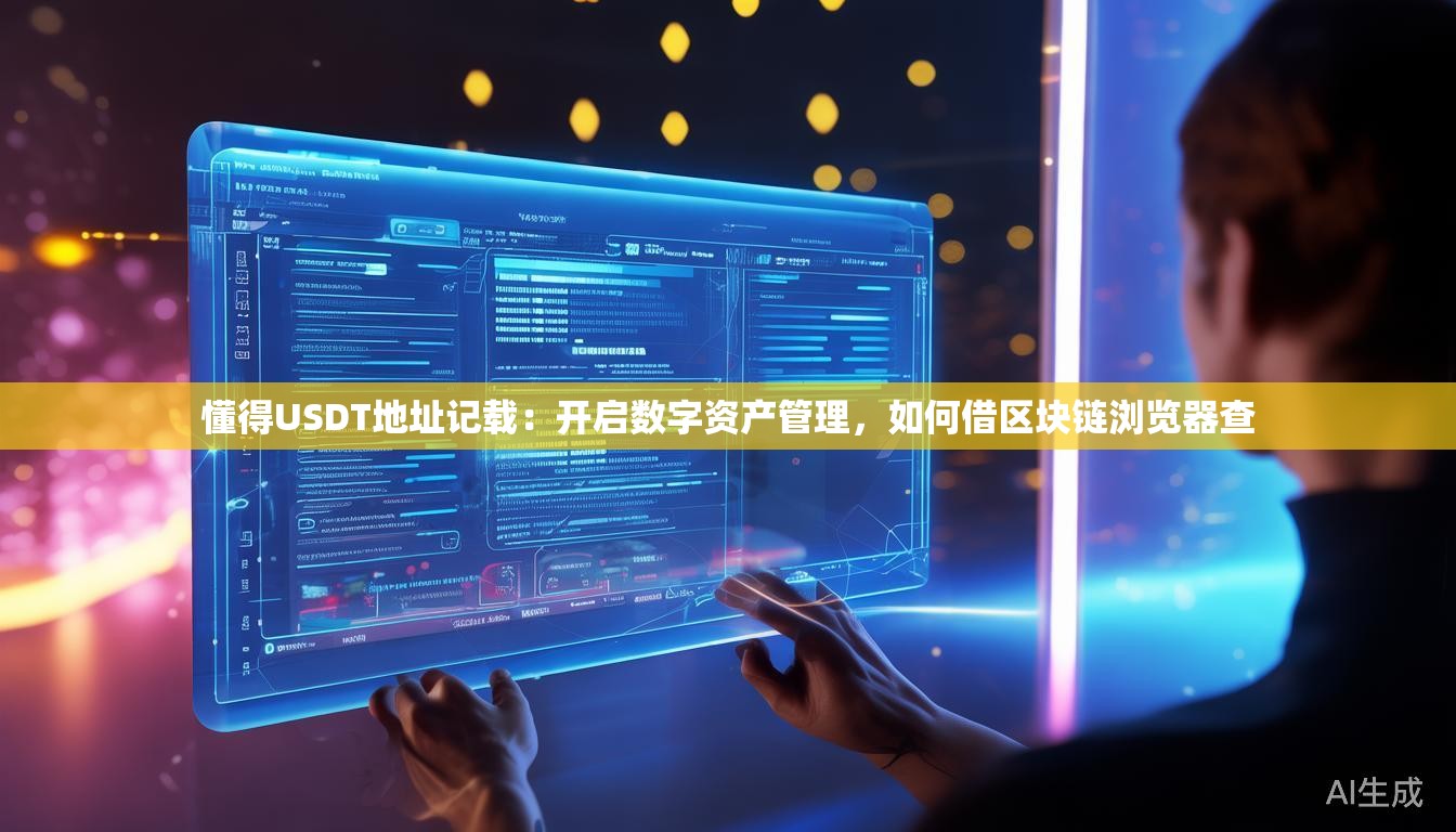 懂得USDT地址记载：开启数字资产管理，如何借区块链浏览器查