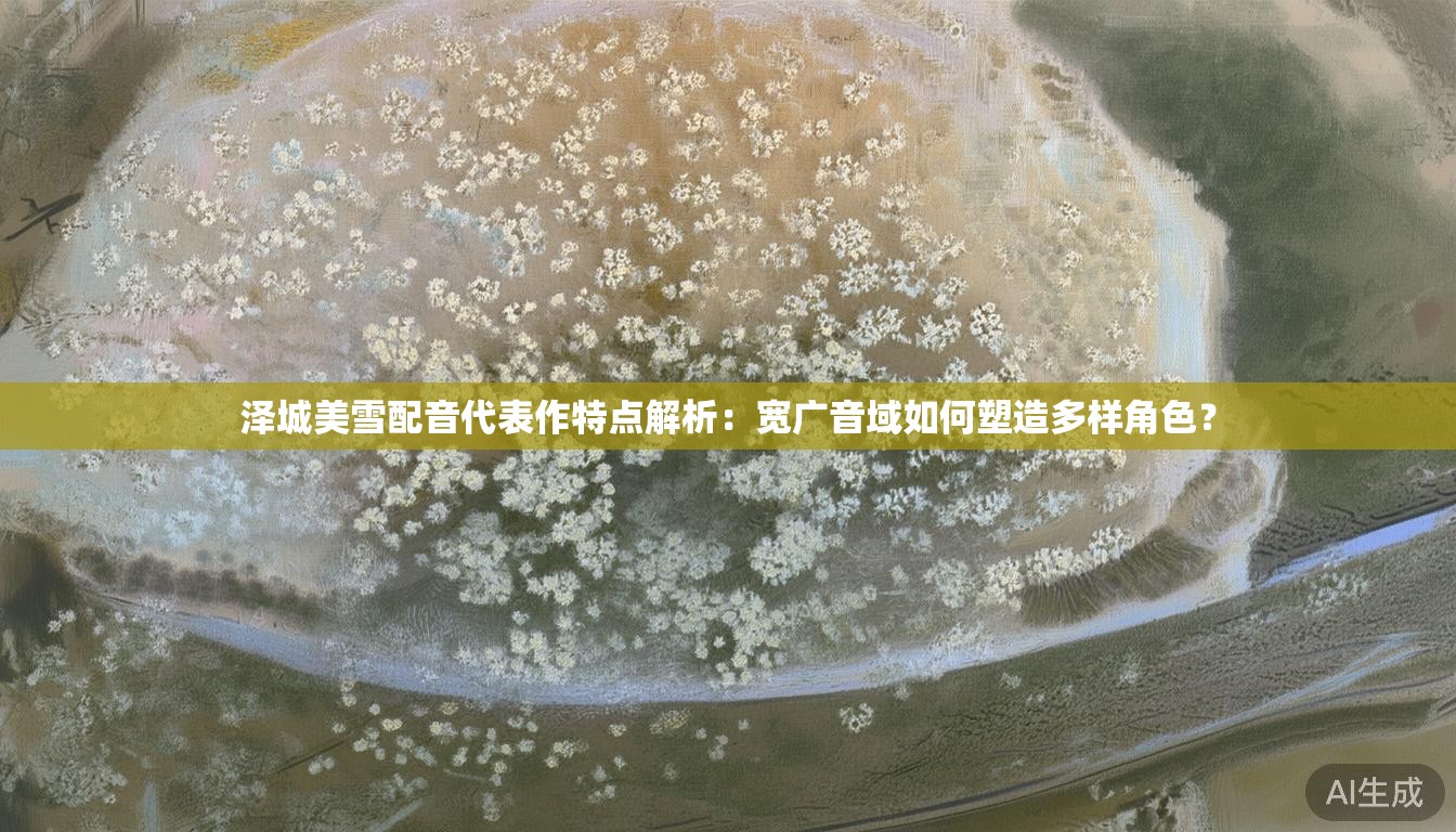 泽城美雪配音代表作特点解析：宽广音域如何塑造多样角色？