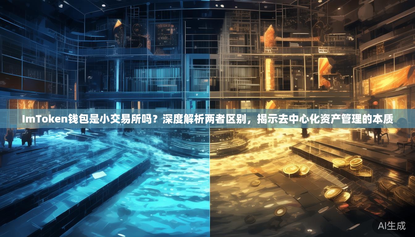 ImToken钱包是小交易所吗？深度解析两者区别，揭示去中心化资产管理的本质