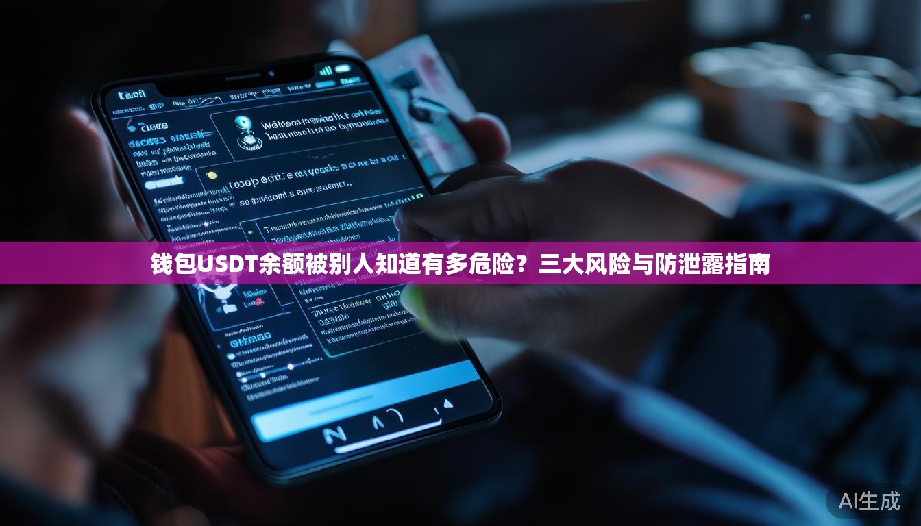 钱包USDT余额被别人知道有多危险？三大风险与防泄露指南