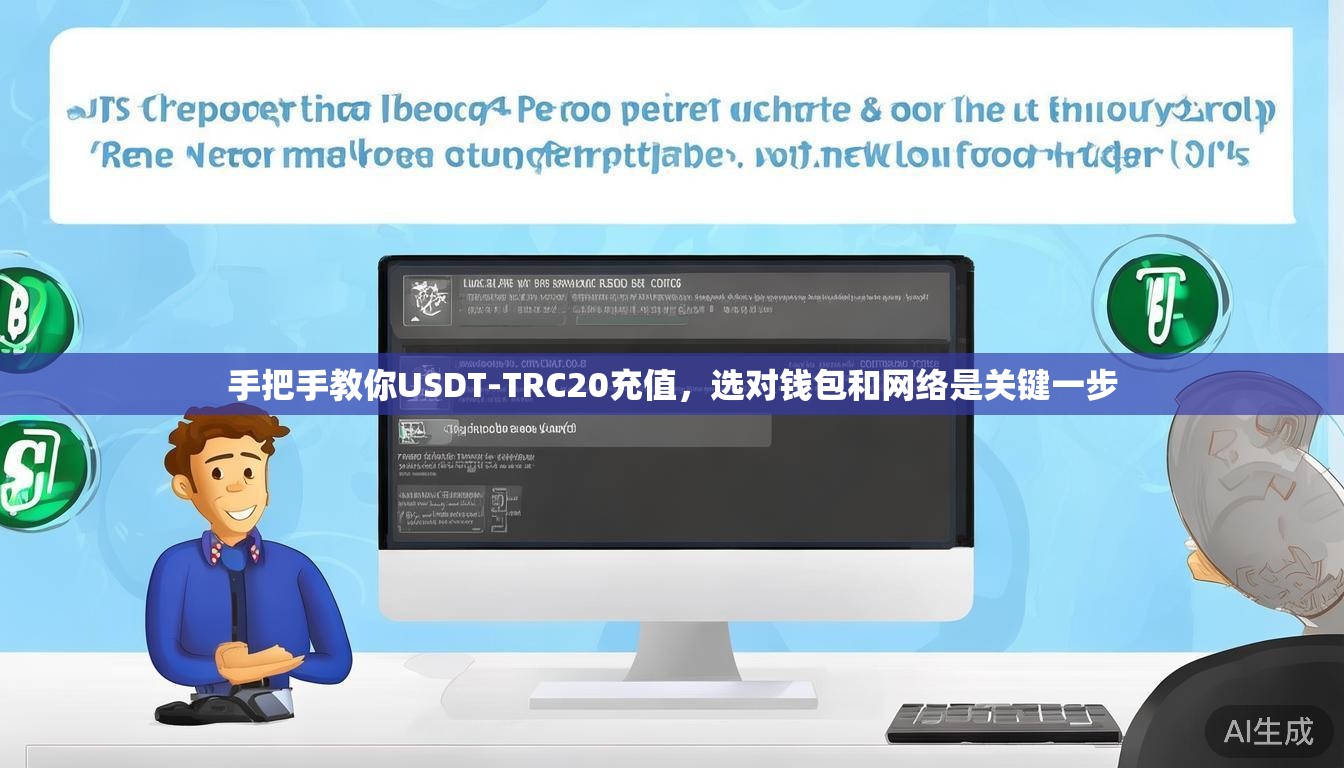 手把手教你USDT-TRC20充值，选对钱包和网络是关键一步