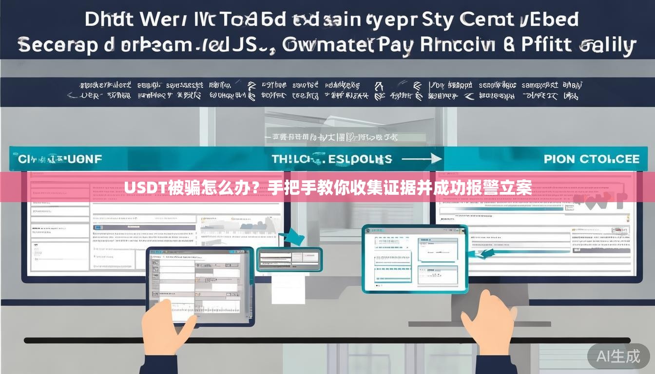 USDT被骗怎么办？手把手教你收集证据并成功报警立案