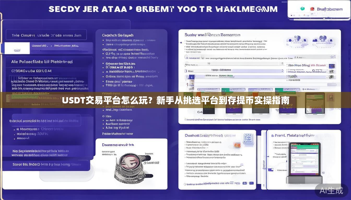 USDT交易平台怎么玩？新手从挑选平台到存提币实操指南