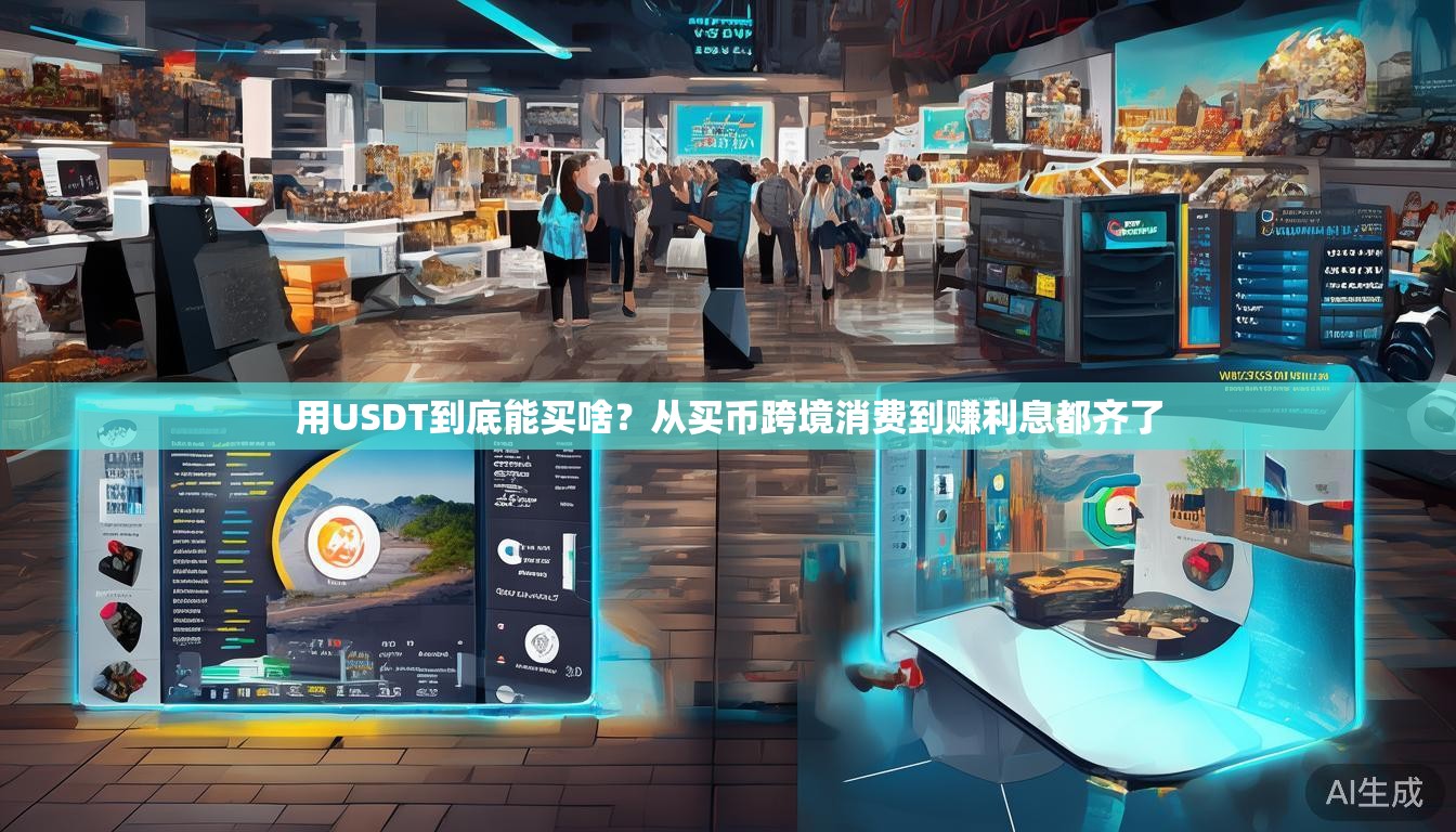用USDT到底能买啥？从买币跨境消费到赚利息都齐了
