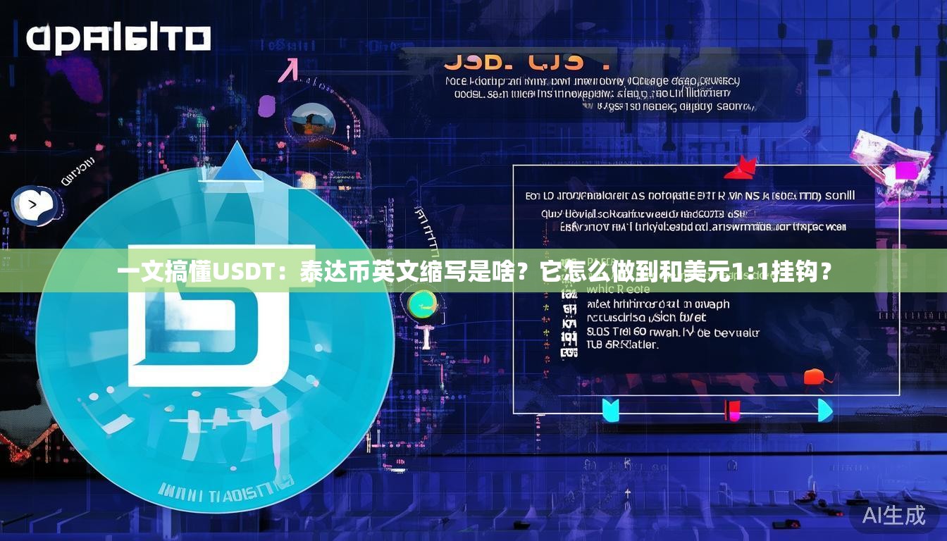 一文搞懂USDT：泰达币英文缩写是啥？它怎么做到和美元1:1挂钩？