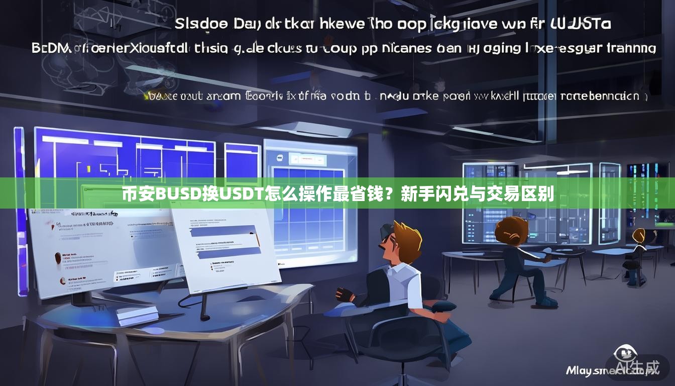 币安BUSD换USDT怎么操作最省钱？新手闪兑与交易区别
