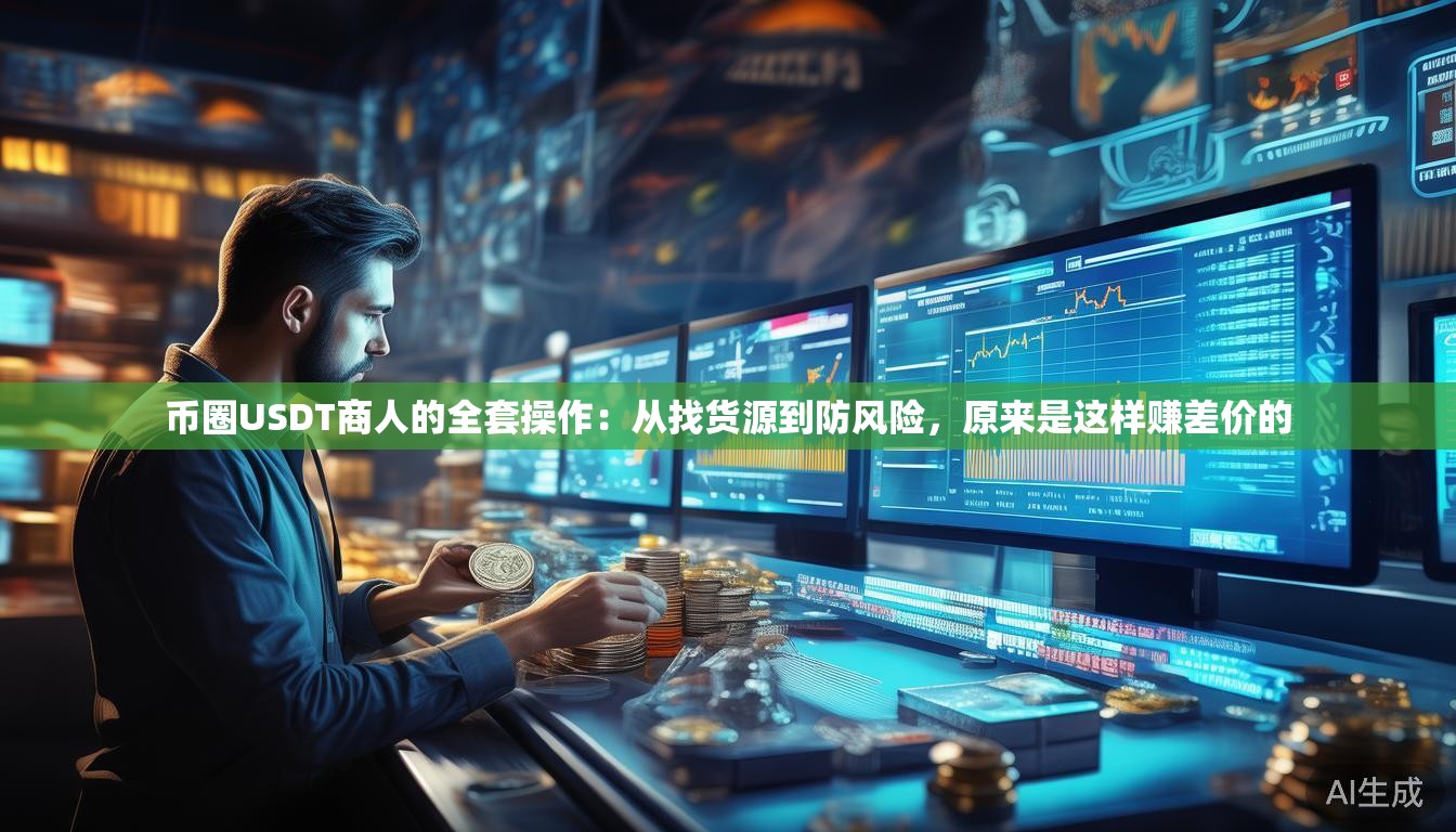 币圈USDT商人的全套操作：从找货源到防风险，原来是这样赚差价的