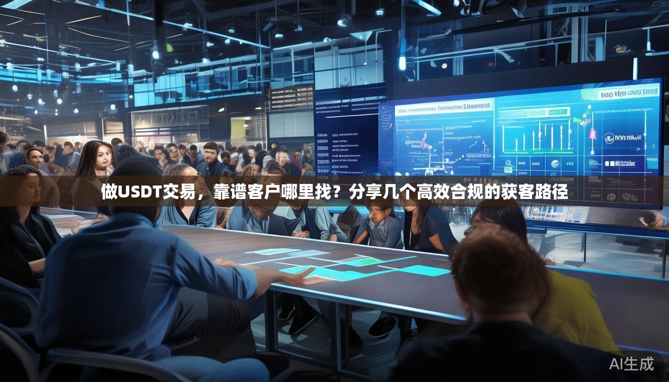 做USDT交易，靠谱客户哪里找？分享几个高效合规的获客路径