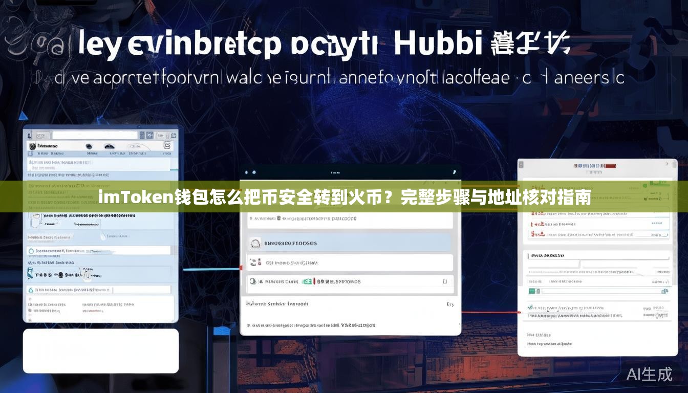 imToken钱包怎么把币安全转到火币？完整步骤与地址核对指南